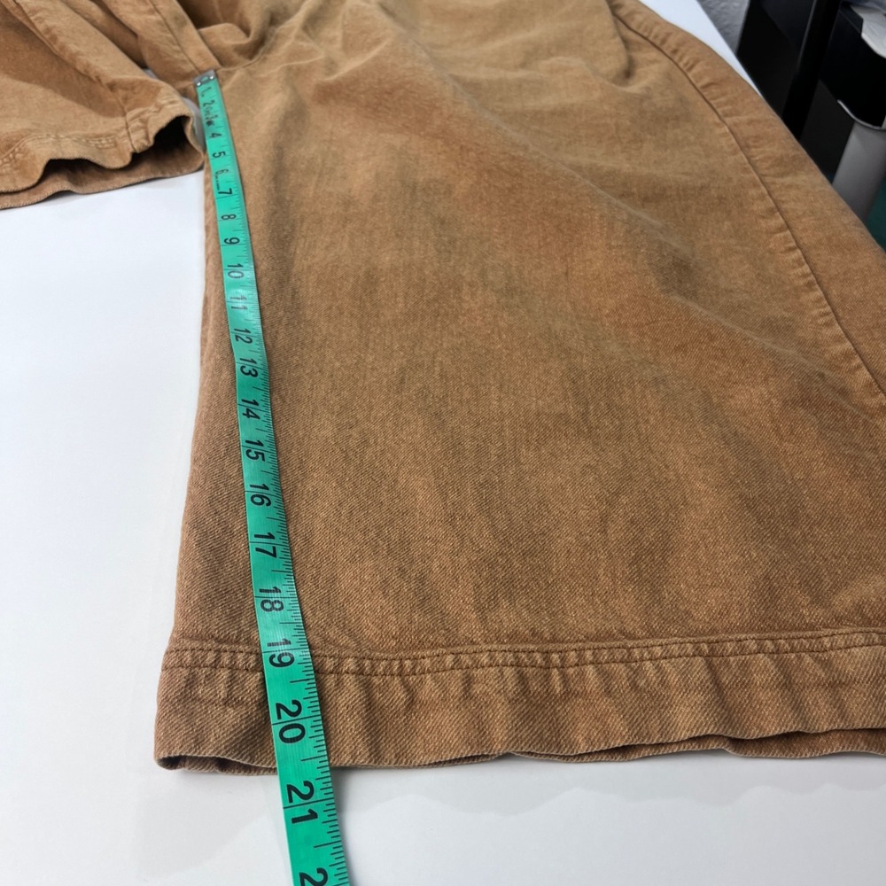 Free People Cool Harbor Wide-Leg Pants Womens XL Camel Brown High Rise - Picture 10 of 14